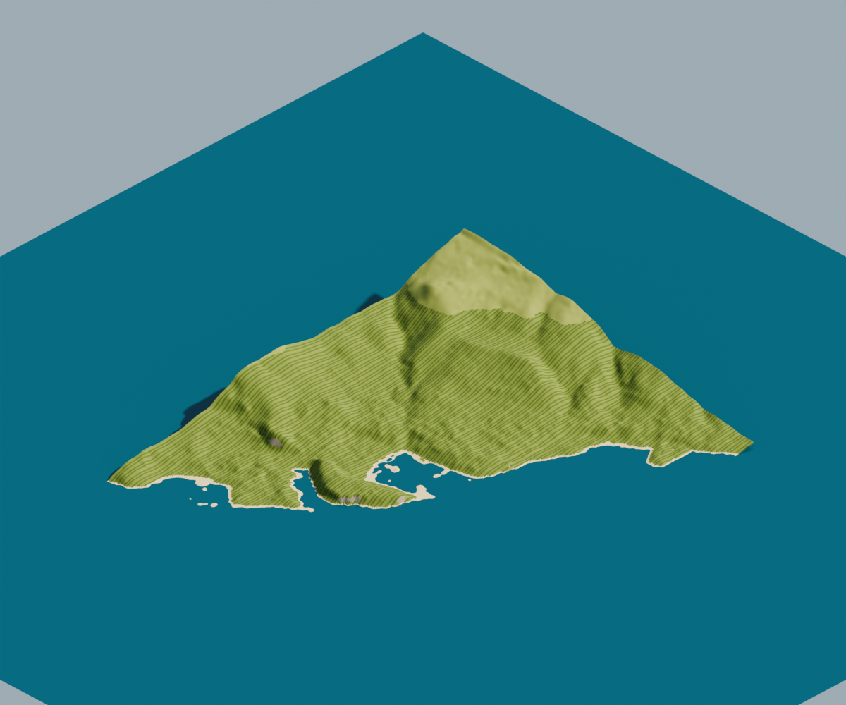 Stylised terrain